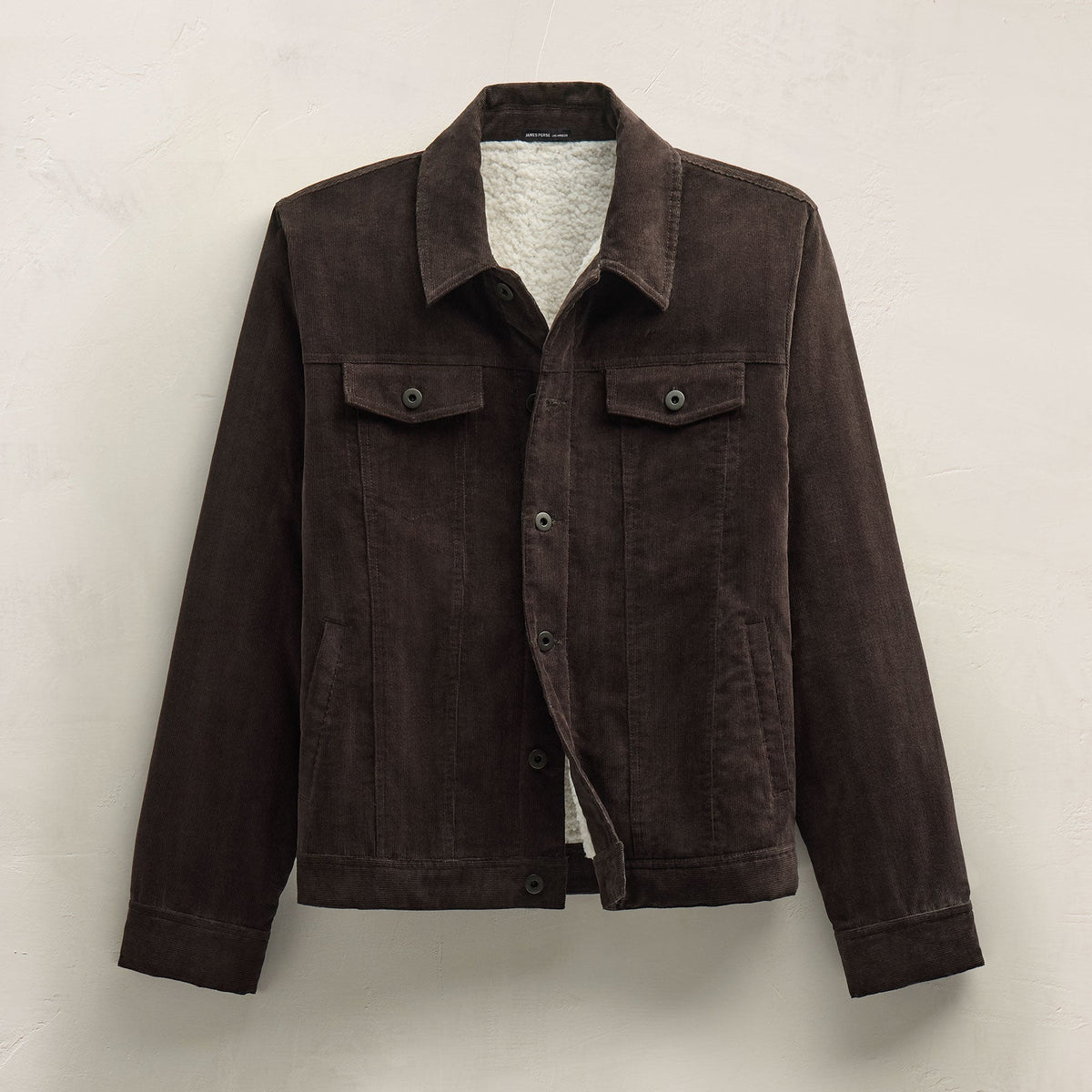 Corduroy Jacket in Kona | James Perse Los Angeles FLAT