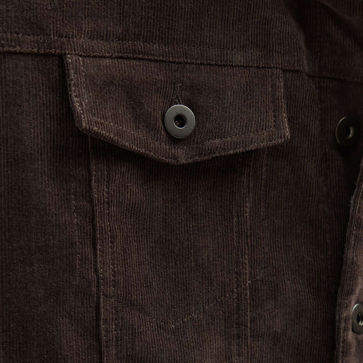 Corduroy Jacket in Kona | James Perse Los Angeles FLAT