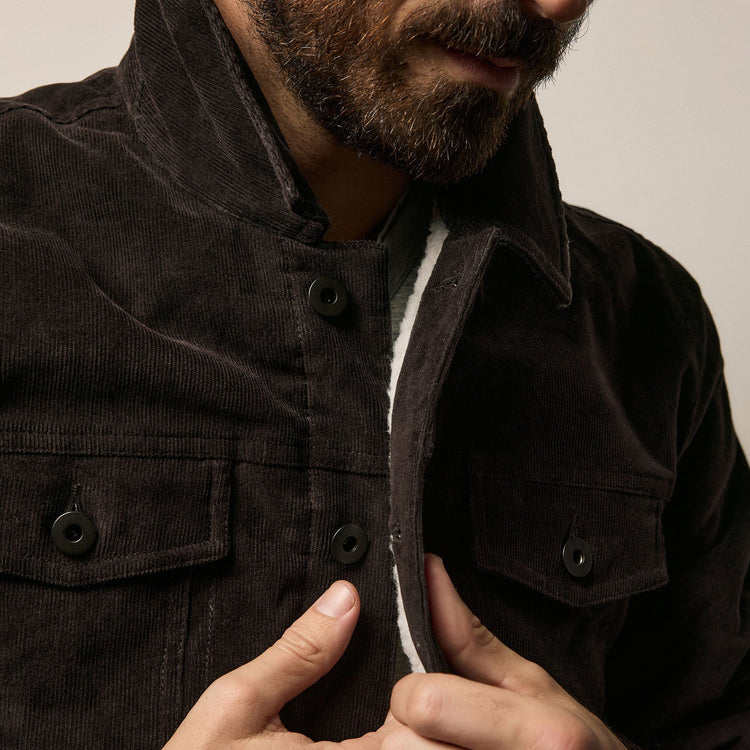 Corduroy Jacket in Kona | James Perse Los Angeles