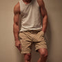 Venice Beach Cord Short in Sand Dune Pigment | James Perse Los Angeles