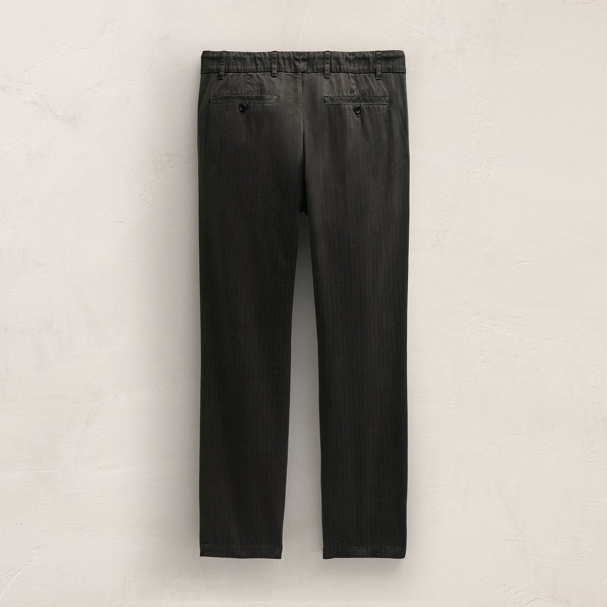 Herringbone Twill Golf Trouser in Magma Pigment | James Perse Los Angeles FLAT