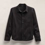 Herringbone Twill Shirting in Black | James Perse Los Angeles FLAT