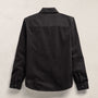 Herringbone Twill Shirting in Black | James Perse Los Angeles FLAT