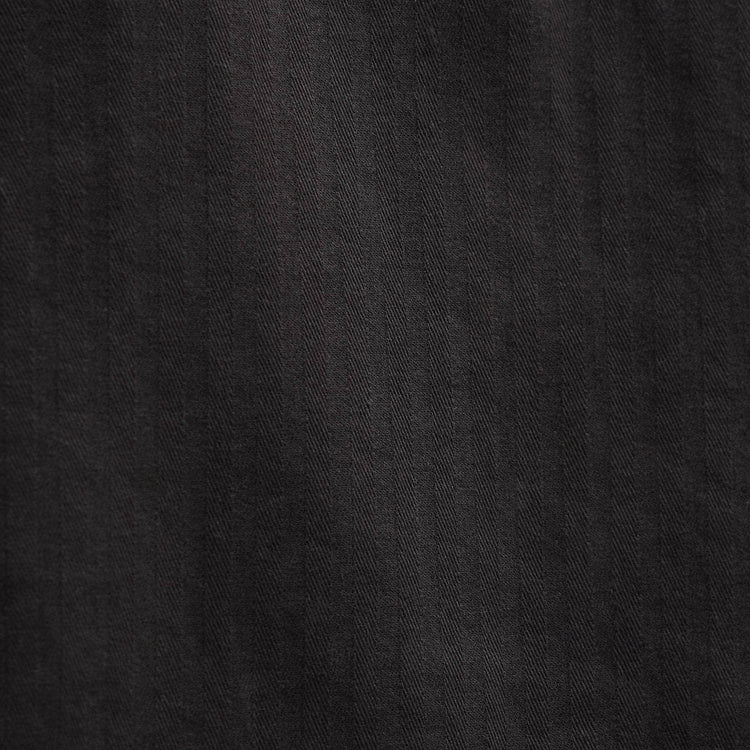 Herringbone Twill Shirting in Black | James Perse Los Angeles FLAT