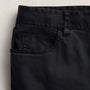 Brushed Twill 5 Pocket Pant in Black | James Perse Los Angeles