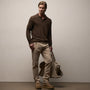 Brushed Twill 5 Pocket Pant in Stone Pigment | James Perse Los Angeles