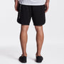 Y/OSEMITE Graphic Basketball Short In Black/Black | James Perse Los Angeles