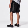 Y/OSEMITE Graphic Basketball Short In Black/Black | James Perse Los Angeles