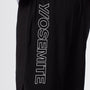 Y/OSEMITE Graphic Basketball Short In Black/Black | James Perse Los Angeles