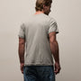 Short Sleeve Crew Neck in Heather Grey | James Perse Los Angeles