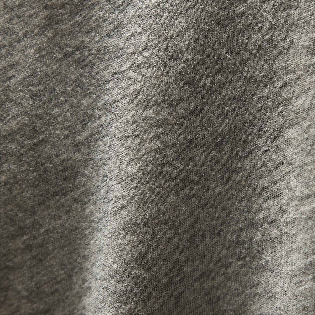 Long Sleeve Crew Neck in Heather Grey | James Perse Los Angeles