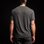 Jersey Short Sleeve Pocket Crew in Magma Pigment | James Perse Los Angeles