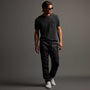 Jersey Short Sleeve Pocket Crew in Magma Pigment | James Perse Los Angeles