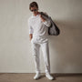 High Gauge Jersey Hoodie in White | James Perse Los Angeles
