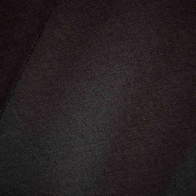 High Gauge Jersey Henley in Black | James Perse Los Angeles