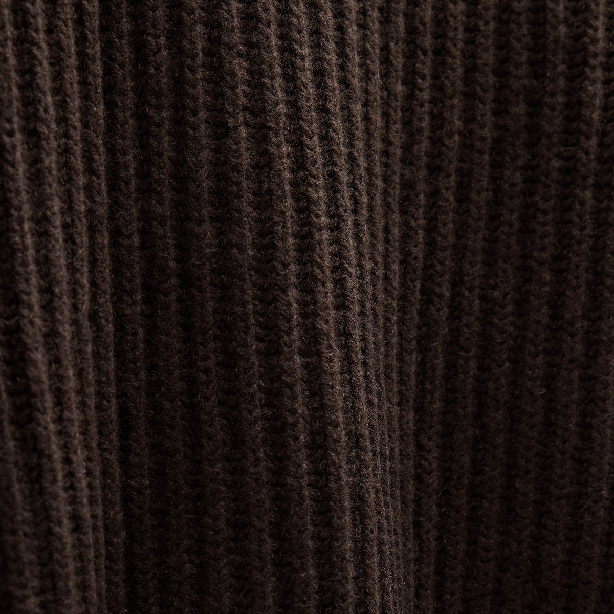 Zip Front Sweater in Kona/Black | James Perse Los Angeles FLAT