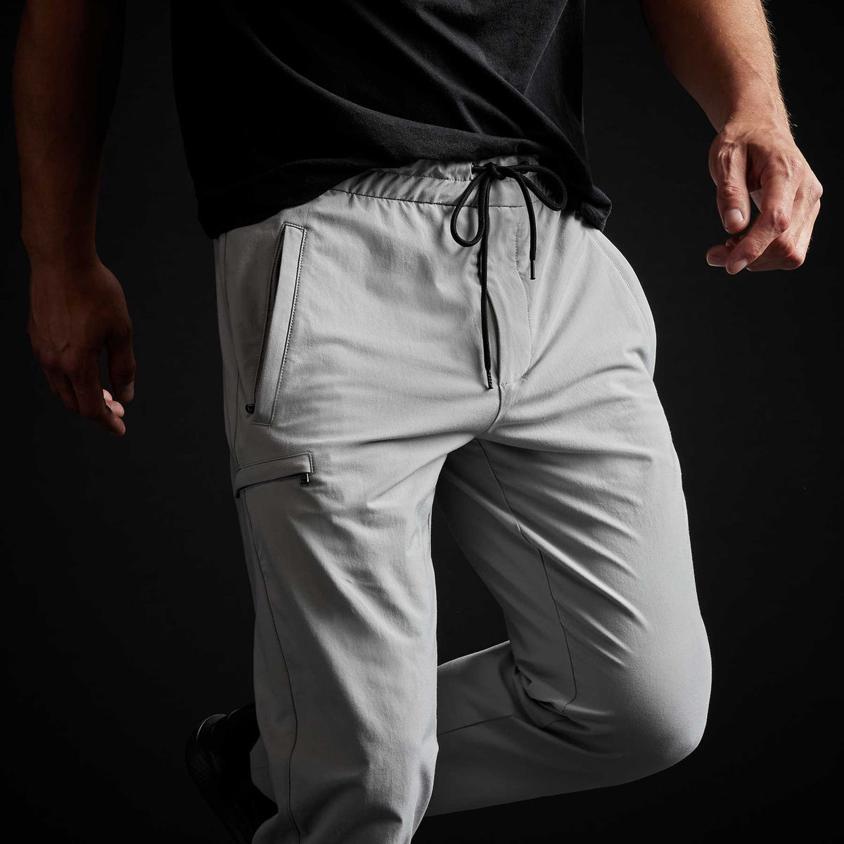 Y/OSEMITE Performance Cotton Pant in Dove | James Perse Los Angeles