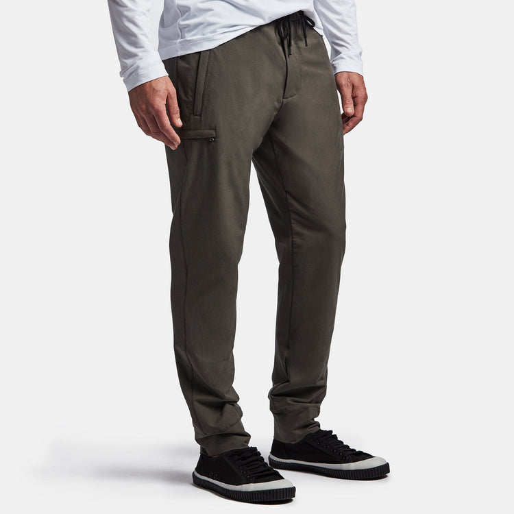 Y/OSEMITE Performance Cotton Pant In Granite | James Perse Los Angeles