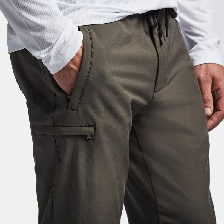 Y/OSEMITE Performance Cotton Pant In Granite | James Perse Los Angeles