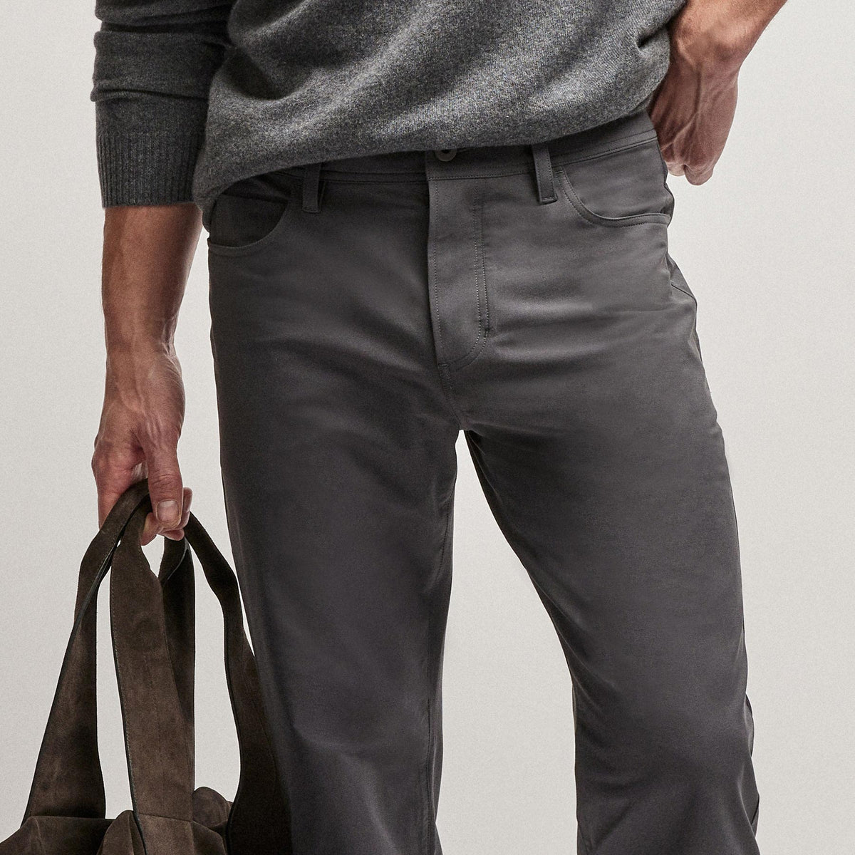 5 Pocket Performance Pant in Abyss | James Perse Los Angeles