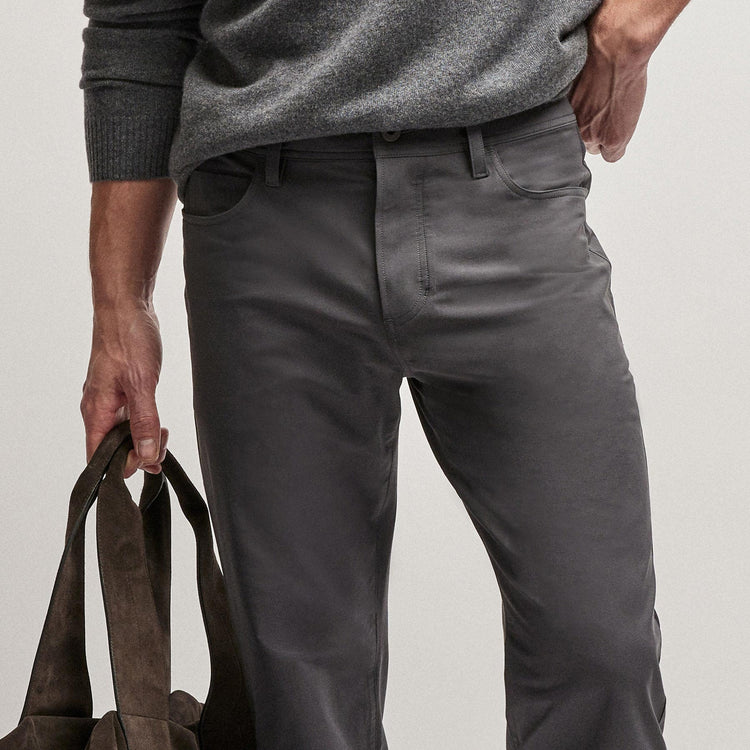 5 Pocket Performance Pant in Abyss | James Perse Los Angeles