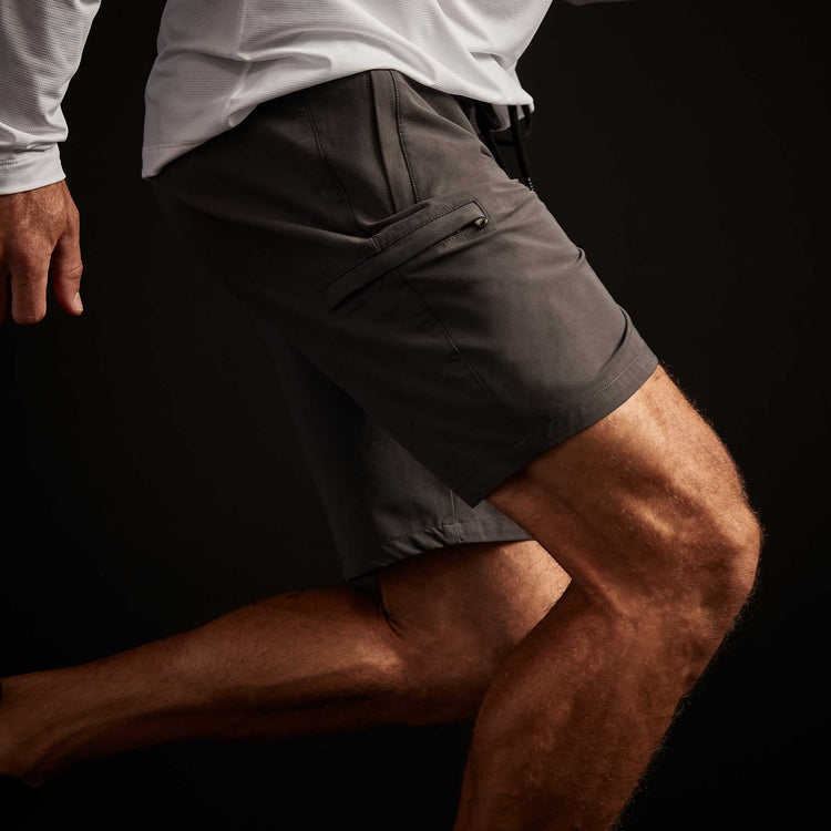 Y/OSEMITE Performance Cotton Short - Abyss | James Perse Los Angeles