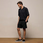 Golf Short in Black | James Perse Los Angeles