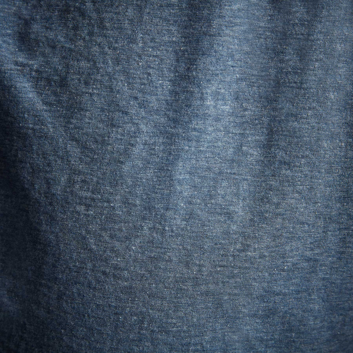 High Twist Recycled Jersey Pocket Tee in Heather Blue | James Perse Los Angeles