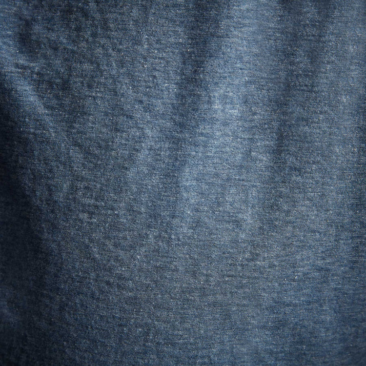 High Twist Recycled Jersey Pocket Tee in Heather Blue | James Perse Los Angeles
