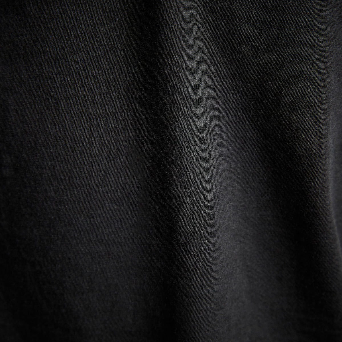 High Twist Recycled Jersey Short Sleeve Polo in Black | James Perse Los Angeles