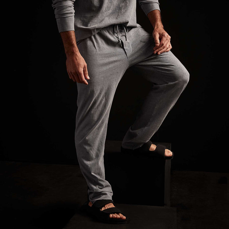High Twist Jersey Pant - Arsenic Pigment | James Perse Los Angeles