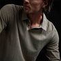 High Twist Jersey Rugby Polo in Concrete Pigment | James Perse Los Angeles