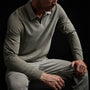 High Twist Jersey Rugby Polo in Concrete Pigment | James Perse Los Angeles