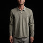 High Twist Jersey Rugby Polo in Concrete Pigment | James Perse Los Angeles
