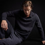 High Twist Jersey Rugby Polo in French Navy | James Perse Los Angeles