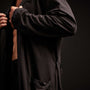 Sueded Jersey Robe - Black | James Perse Los Angeles