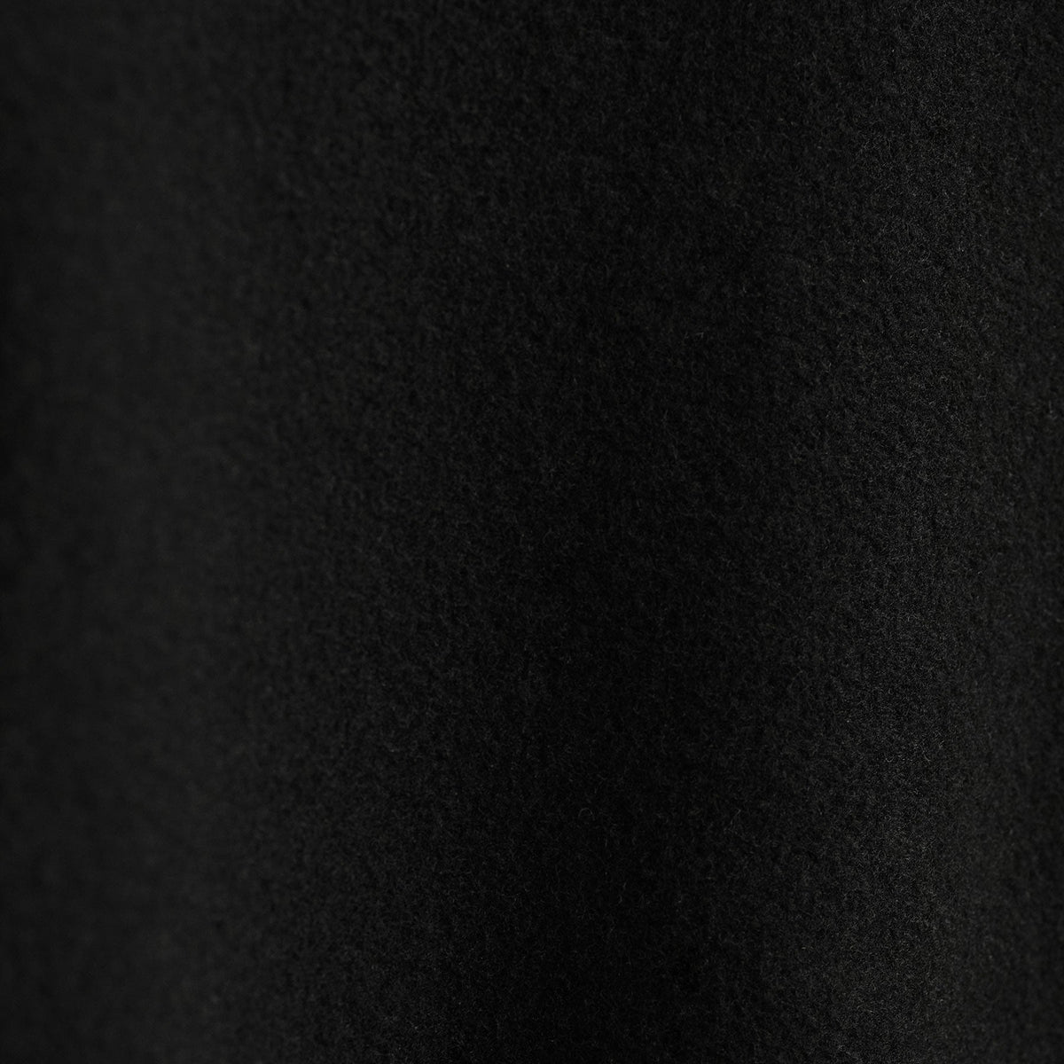 Wool Jrsy Zip Front Funnel Nck  in Black/Black | James Perse Los Angeles