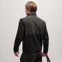 Wool Jersey Mixed Media Jacket in Black | James Perse Los Angeles
