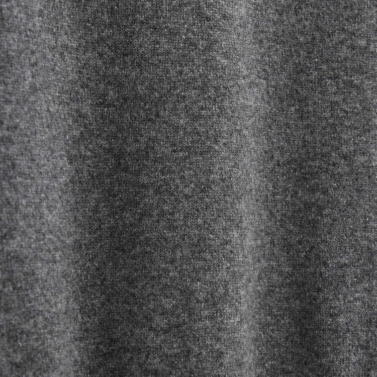 Italian Spun Cashmere Sweater in Mid Grey | James Perse Los Angeles FLAT