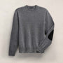 Italian Spun Cashmere Sweater in Mid Grey | James Perse Los Angeles FLAT