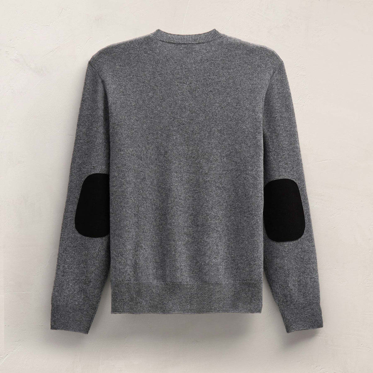 Italian Spun Cashmere Sweater in Mid Grey | James Perse Los Angeles FLAT