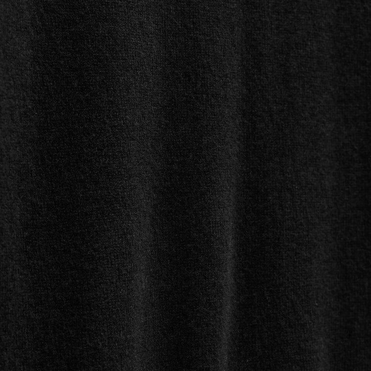 Italian Spun Cashmere Hoodie in Black | James Perse Los Angeles FLAT