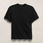 Slub Short Sleeve in Black | James Perse Los Angeles