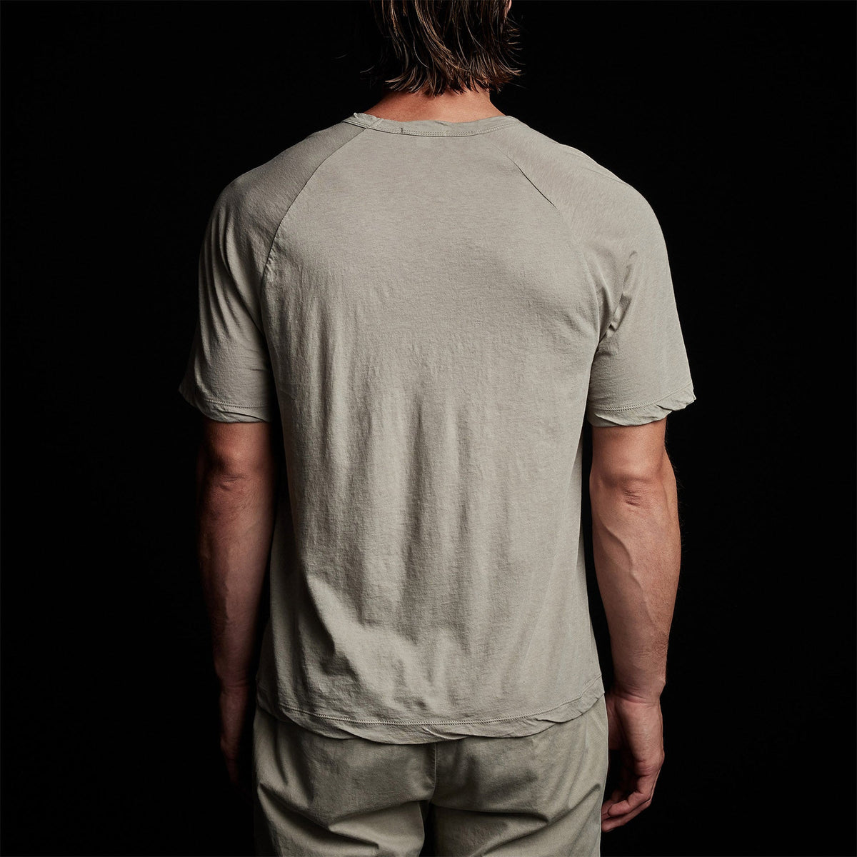 Linen Palm Tee in Silt | James Perse Los Angeles