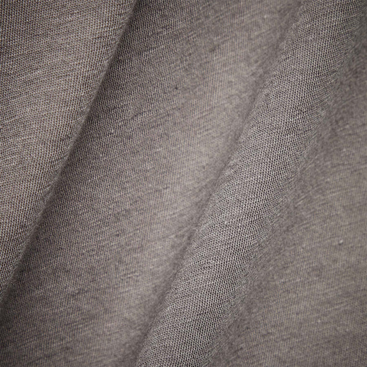 Oasis Linen Henley in River Rock | James Perse Los Angeles