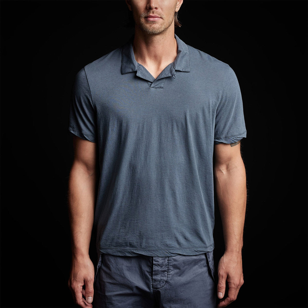 Cotton Linen Polo in Maine | James Perse Los Angeles