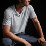 Cotton Linen Polo in Memory | James Perse Los Angeles