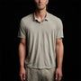 Cotton Linen Polo in Silt | James Perse Los Angeles