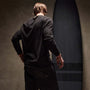 Natural Slub Jersey Long Sleeve Crew in Black | James Perse Los Angeles