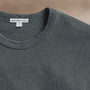 Slub Jersey Short Sleeve Crew in Asphalt Pigment | James Perse Los Angeles